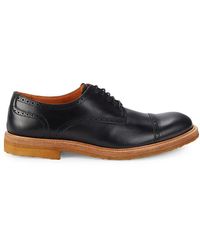 Gordon Rush Winterton Leather Derby Shoes - Black