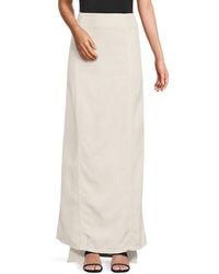 Brunello Cucinelli - A-Line Maxi Skirt - Lyst