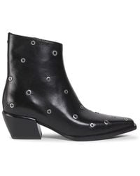 Rag & Bone - Joni 50Mm Grommet Leather Boots - Lyst