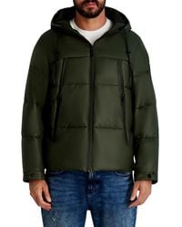 Karl Lagerfeld - Hooded Down Regular-Fit Jacket - Lyst