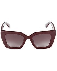 Furla - 50Mm Square Sunglasses - Lyst
