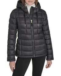Tommy Hilfiger - Hooded Packable Puffer Jacket - Lyst