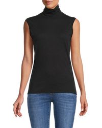 Rag & Bone Synthetic Ragbone Asher Tank Top in Black Womens Clothing Tops Sleeveless and tank tops 