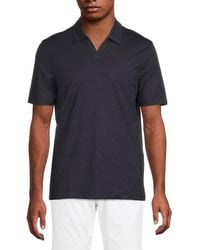 Kenneth Cole - Slub-Knit Stretch Polo Shirt - Lyst