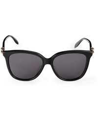 Alexander McQueen - 57mm Square Sunglasses - Lyst