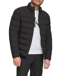 Calvin Klein - Stretch Puffer Jacket - Lyst