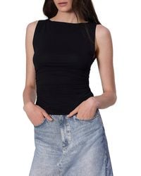 Rag & Bone - Luca Ruched Sleeveless Tank - Lyst