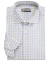 Canali - Check Cotton Slim-Fit Dress Shirt - Lyst