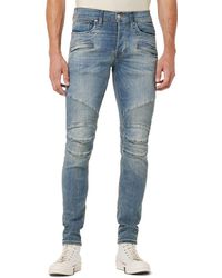Hudson Jeans - Blinder High Rise Skinny Moto Jeans - Lyst