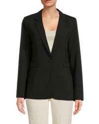 DKNY - Single Button Blazer - Lyst