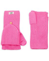 UGG - Flip-Top Fingerless Gloves - Lyst