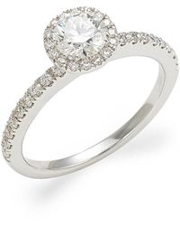 Saks Fifth Avenue 14k White Gold & 1 Tcw Diamond Ring - Metallic