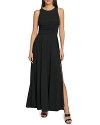 DKNY - Sleeveless Knit Maxi Dress - Lyst
