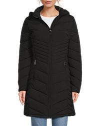 Calvin Klein - Walker Hooded Quilted Jacket - Lyst