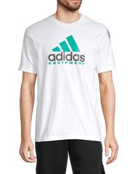 adidas Eqt Logo T-shirt - White