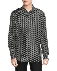 Karl Lagerfeld - Geometric Print Shirt - Lyst