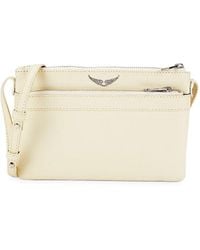 Zadig & Voltaire - Stella Wings Leather Crossbody Bag - Lyst