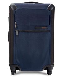Tumi Ballistic Nylon & Leather-trim Carry-on Suitcase - Blue
