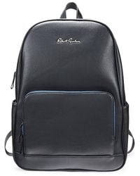 Robert Graham Floral Faux-leather Backpack Bag - Black