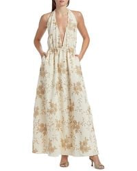 Ramy Brook - Imelda Floral Sleeveless Maxi Dress - Lyst