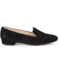 Sam Edelman Laura Black Suede Pumps Lyst