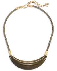 Kendra Scott Kaia 14k Yellow Gold-plated Collar Necklace - Metallic