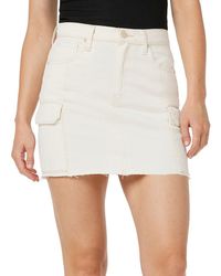 Hudson Jeans - Viper Cargo Mini Skirt - Lyst
