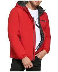 Calvin Klein - Logo Hooded Jacket - Lyst