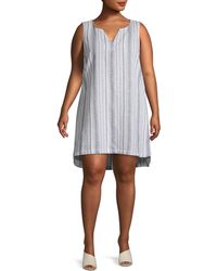 beach lunch lounge linen dress