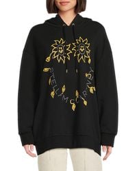 Stella McCartney - Smile Print Logo Cotton Hoodie - Lyst