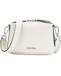 Calvin Klein Brenda Faux Leather Crossbody Bag - Multicolour