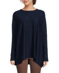 Joseph A - Solid Drop Shoulder Top - Lyst
