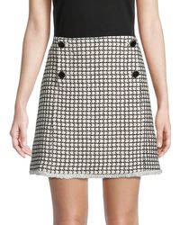 Tweed Mini Skirts for Women - Up to 81% off | Lyst