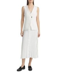 10 Crosby Derek Lam - Lauren Mixed Media Dress - Lyst