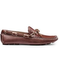 G.H. Bass & Co. - Davis Camp Leather Driving Loafers - Lyst