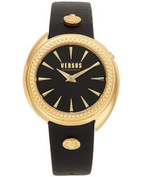 Versus Leather Versus By Versace Camden Market Watch in Metallic - Lyst