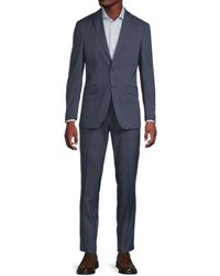 Kenneth Cole - Tic Two-Button Slim-Fit Suit - Lyst
