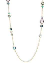 Ippolita Rock Candy® 18k Yellow Gold & Multi-stone Necklace - White