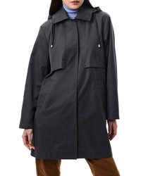 Bernardo - Hooded Technical Rain Coat - Lyst