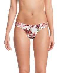 Onia - Chiara Floral Bikini Bottom - Lyst