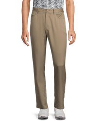 Tailorbyrd - Solid Flat Front Pants - Lyst