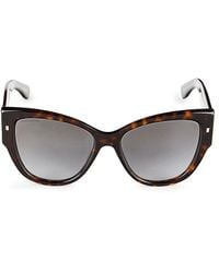 DSquared² - 56mm Cat Eye Sunglasses - Lyst