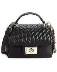 Karl Lagerfeld - Agyness Quilted Leather Crossbody Bag - Lyst