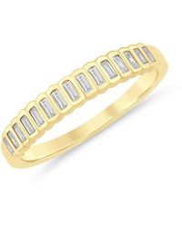 Saks Fifth Avenue - 14k Yellow Gold & 0.325 Tcw Diamond Band Ring - Lyst