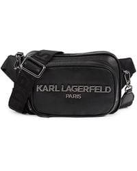 Karl Lagerfeld - Voyage Convertible Belt Bag - Lyst