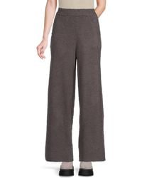 WeWoreWhat - Solid Wide-Leg Pants - Lyst