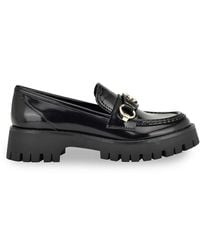 Guess - Almost 45Mm Lug-Sole Platform Loafers - Lyst