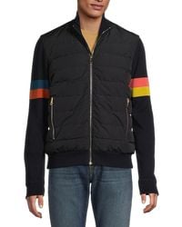 Paul Smith - Striped Puffer Jacket - Lyst