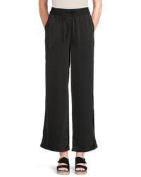Saks Fifth Avenue - Satin Drawstring Pants - Lyst