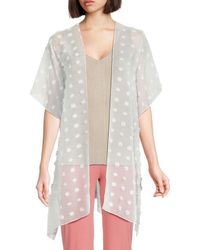 Bobeau - 'Pattern Sheer Kimono - Lyst